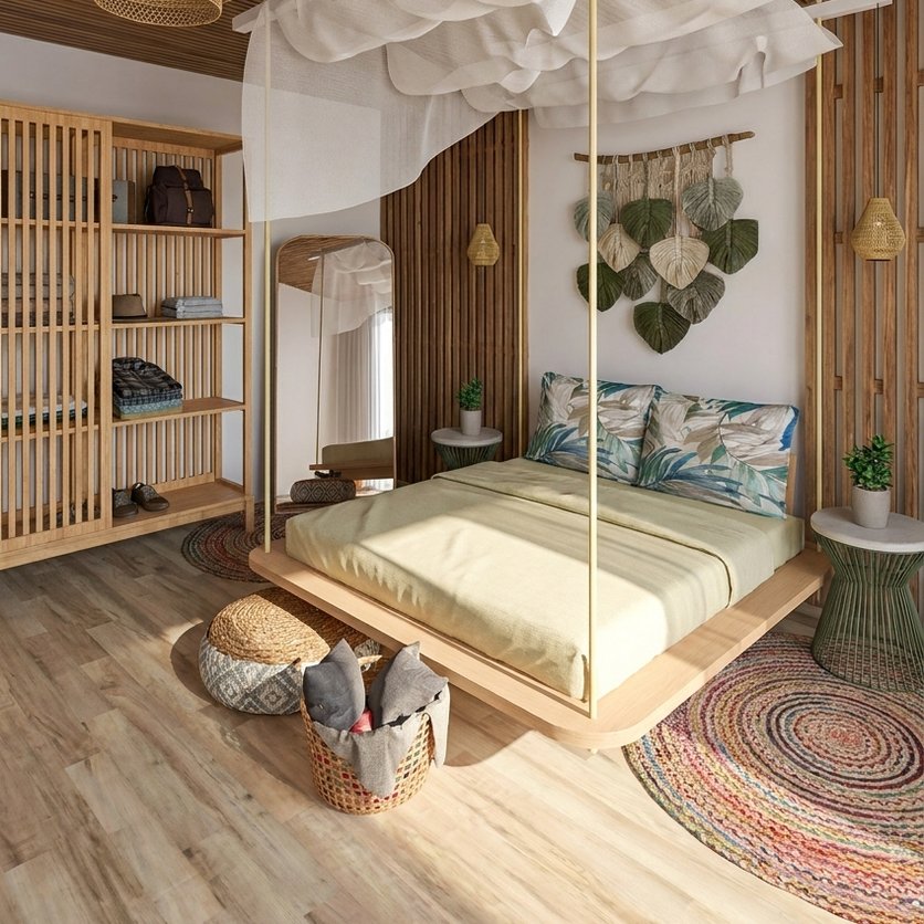 Boho bedroom