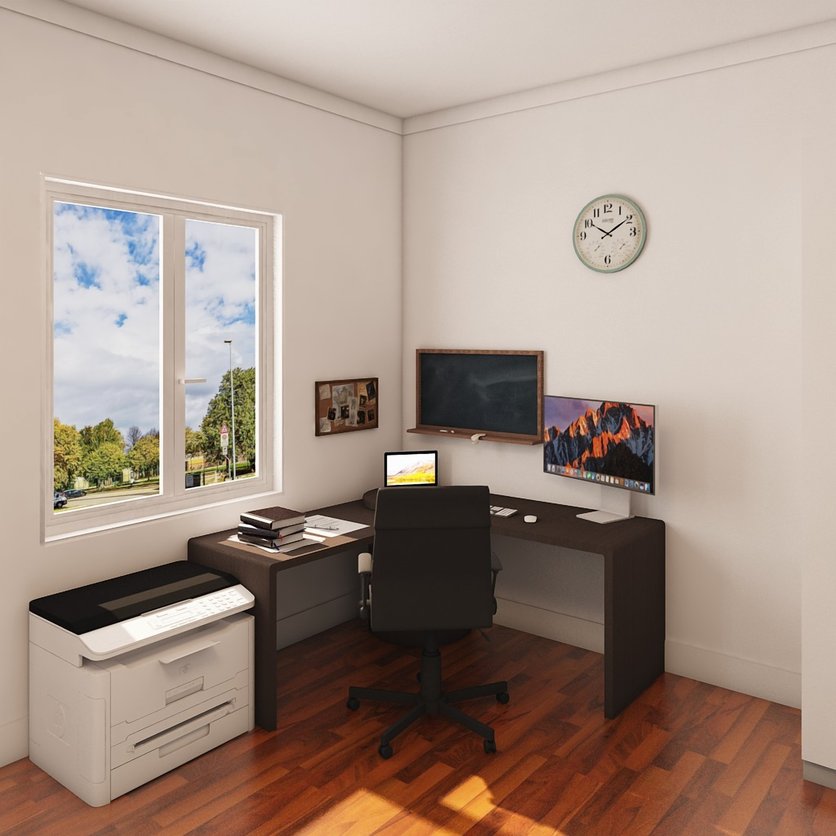 studio in stile Tradizionale