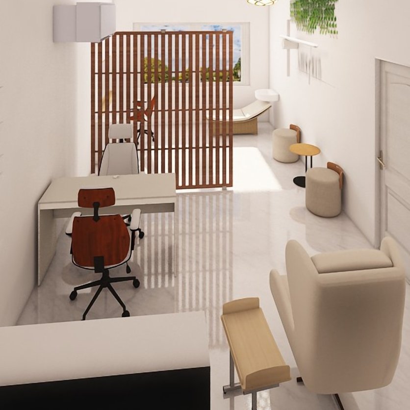 Scandinavian home office