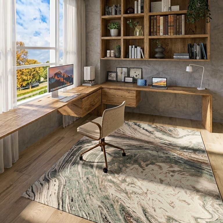 studio in stile Tradizionale