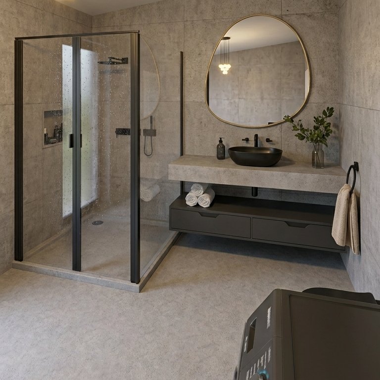Badezimmer im Stil Zeitgenössisch