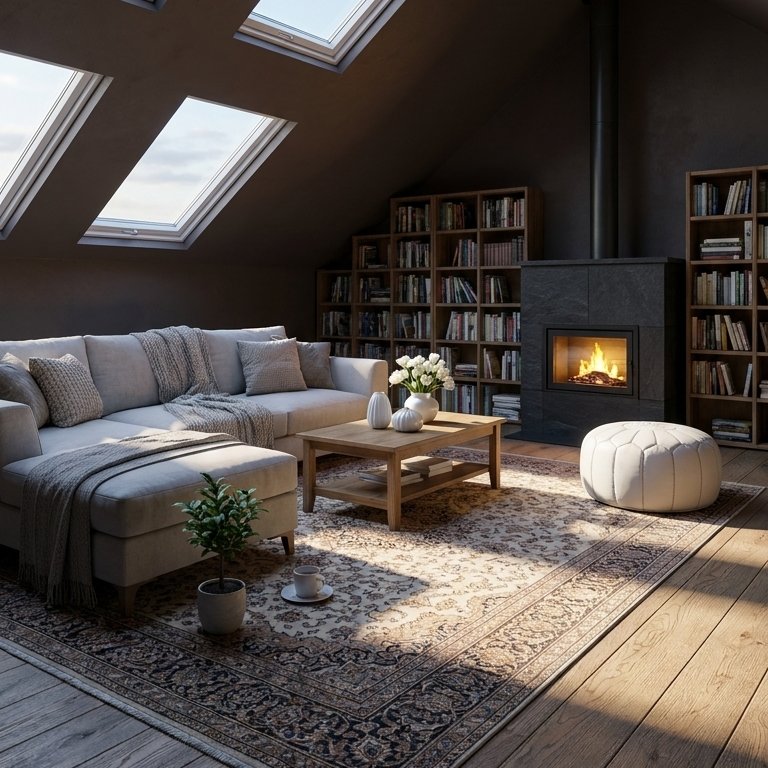sala de estar Boho