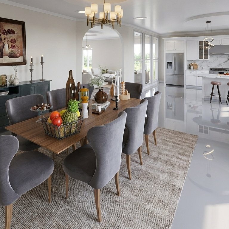 Mid-century dining room
