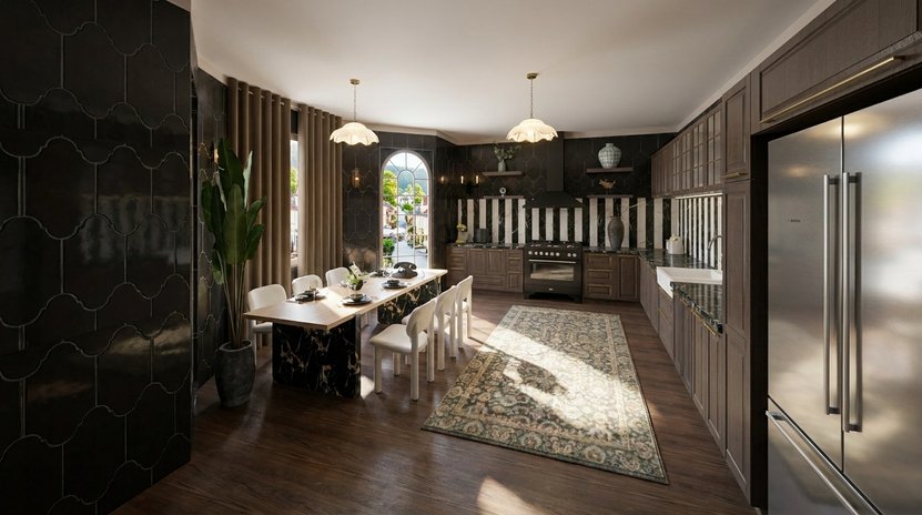 Traditional kitchen