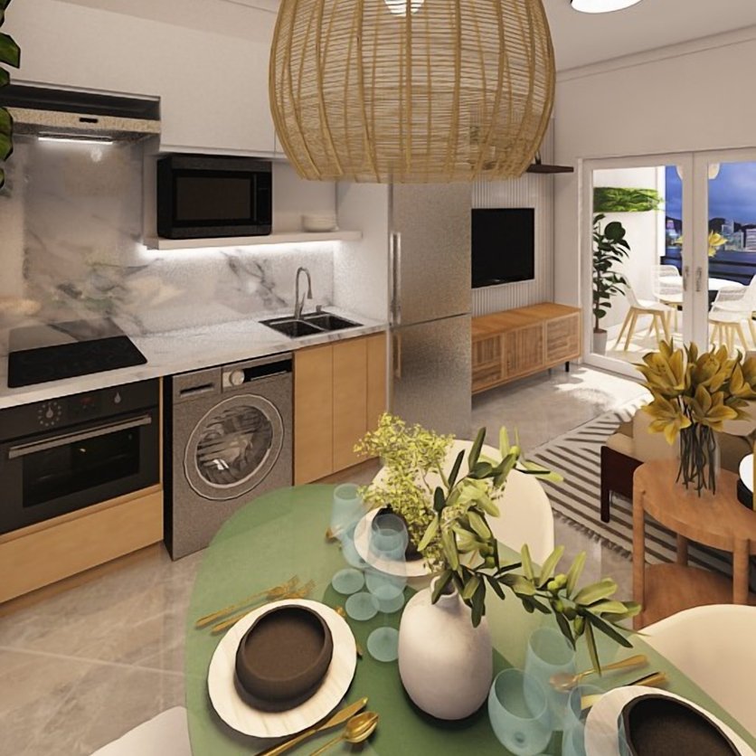 Boho kitchen