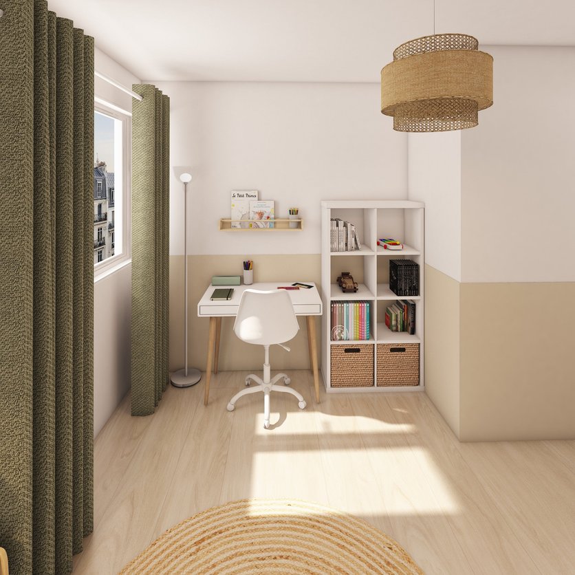 studio in stile Tradizionale
