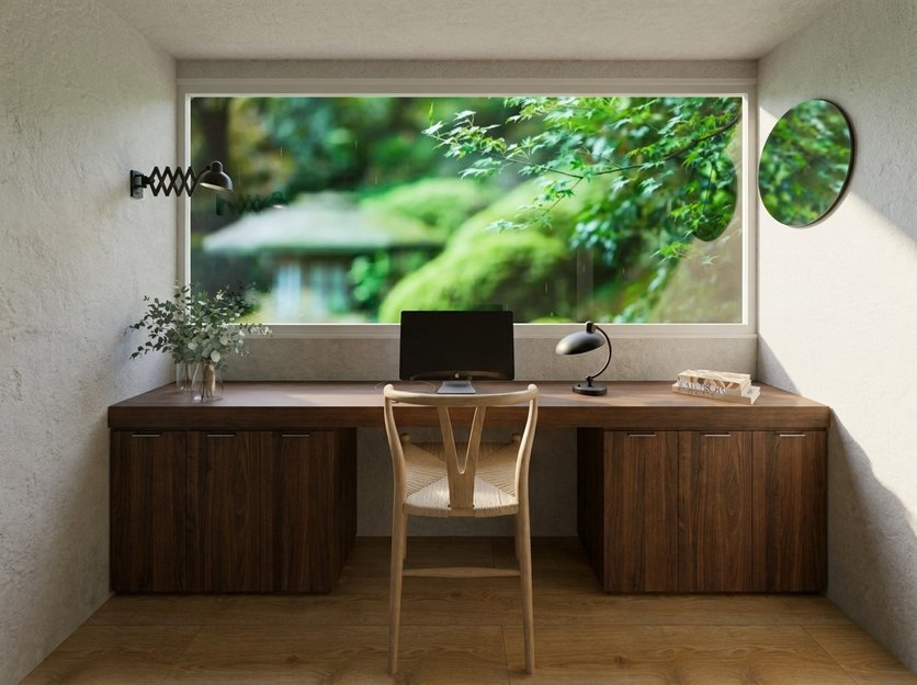 studio in stile Tradizionale