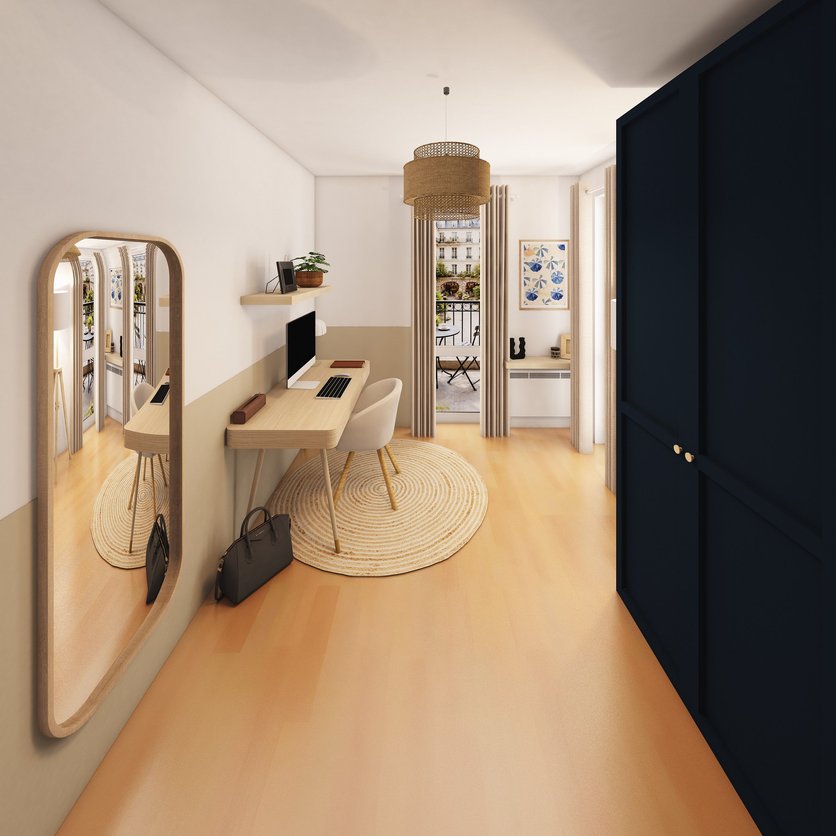 Scandinavian home office