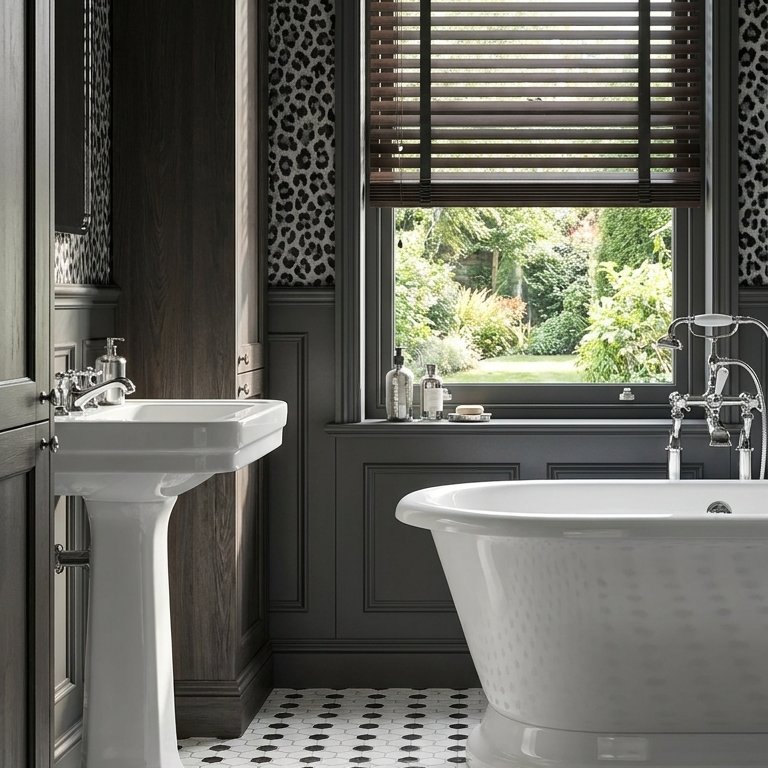 Badezimmer im Stil Traditionell