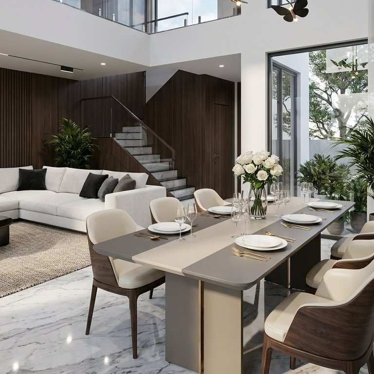 Mid-century dining room