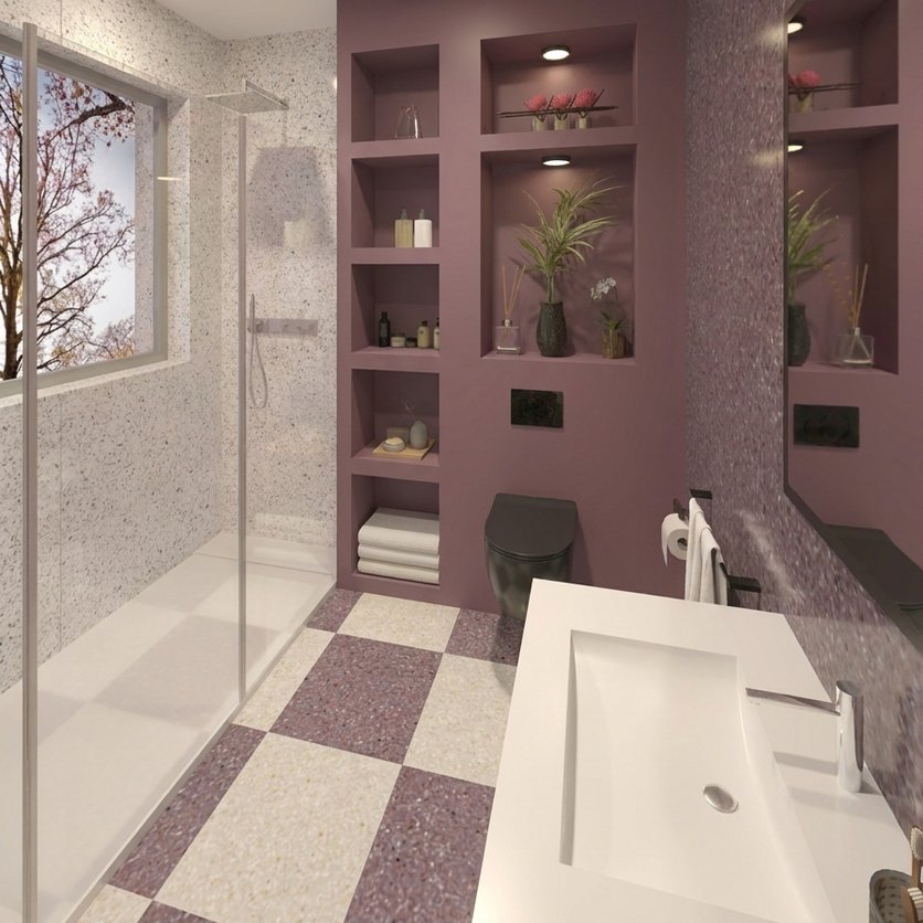 Badezimmer im Stil Zeitgenössisch