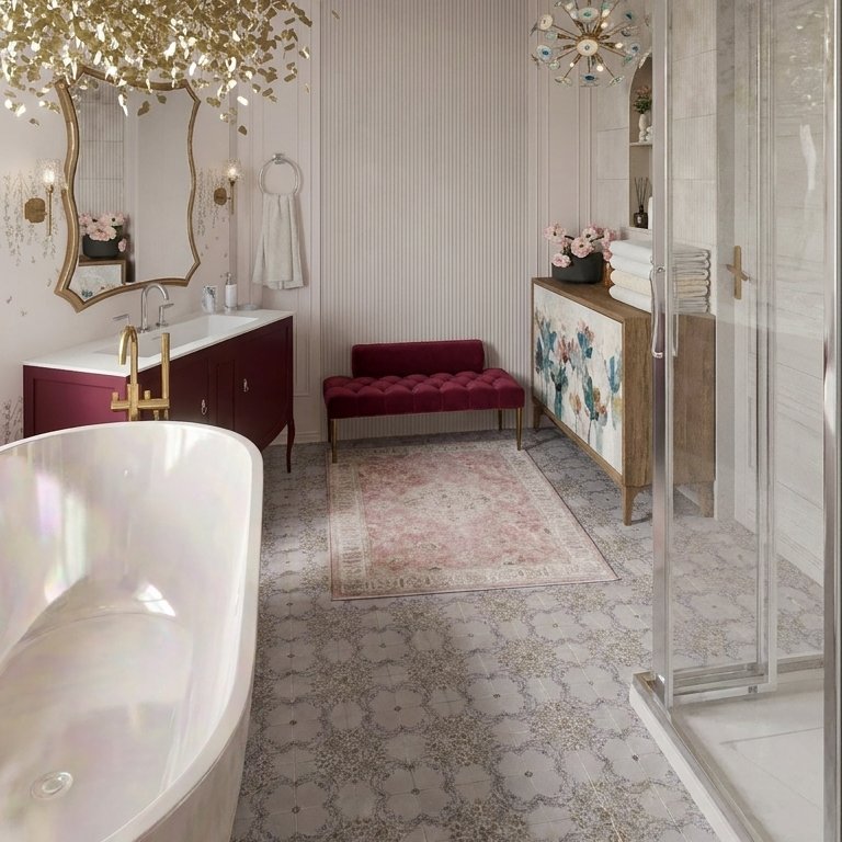 Badezimmer im Stil Traditionell