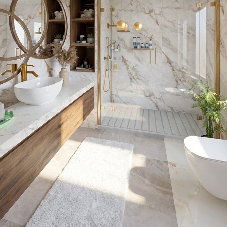 Badezimmer im Stil Traditionell
