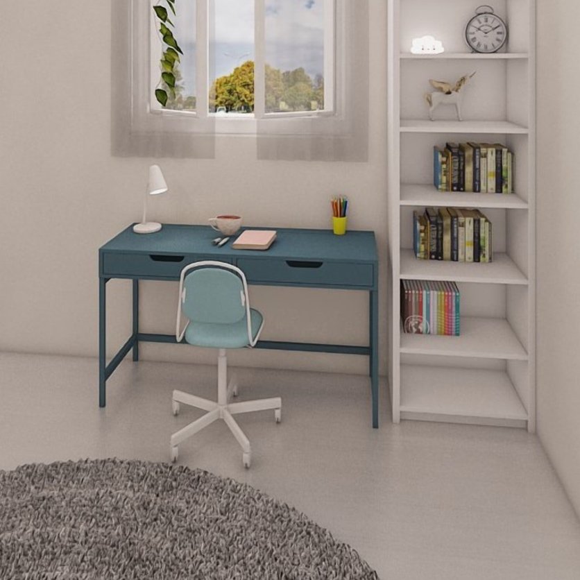 studio in stile Tradizionale