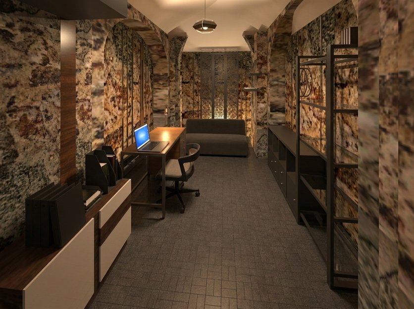 Industrial home office