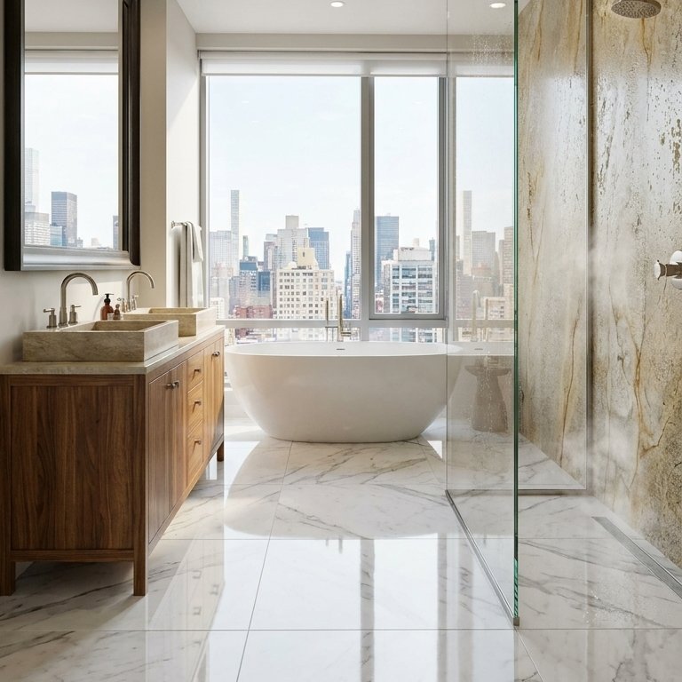 Badezimmer im Stil Zeitgenössisch
