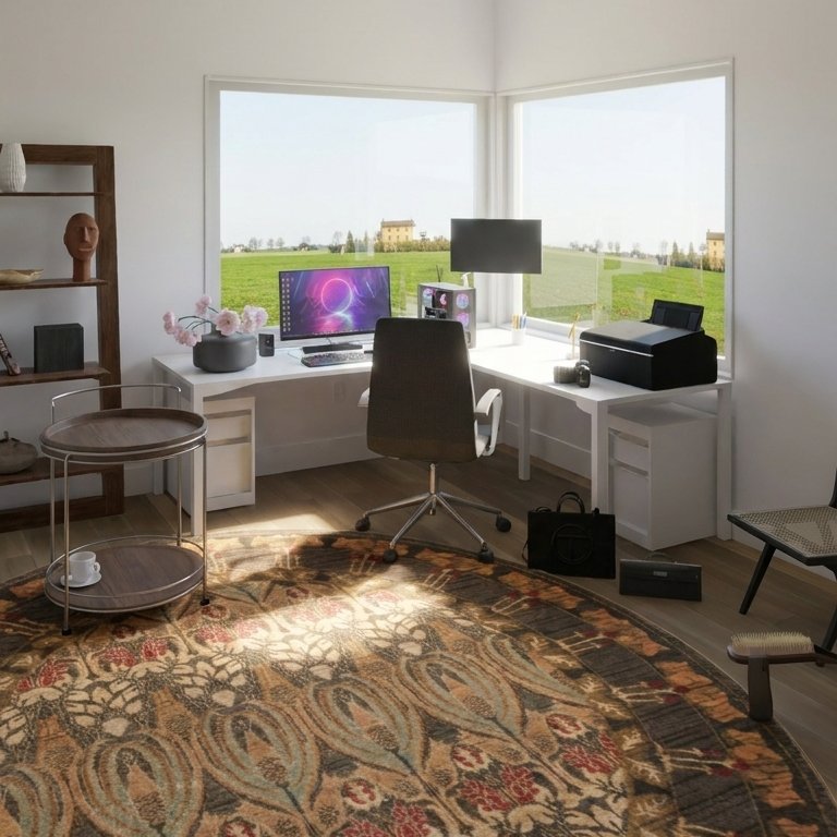 Scandinavian home office