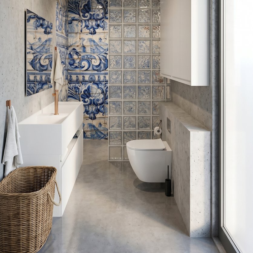 Badezimmer im Stil Zeitgenössisch
