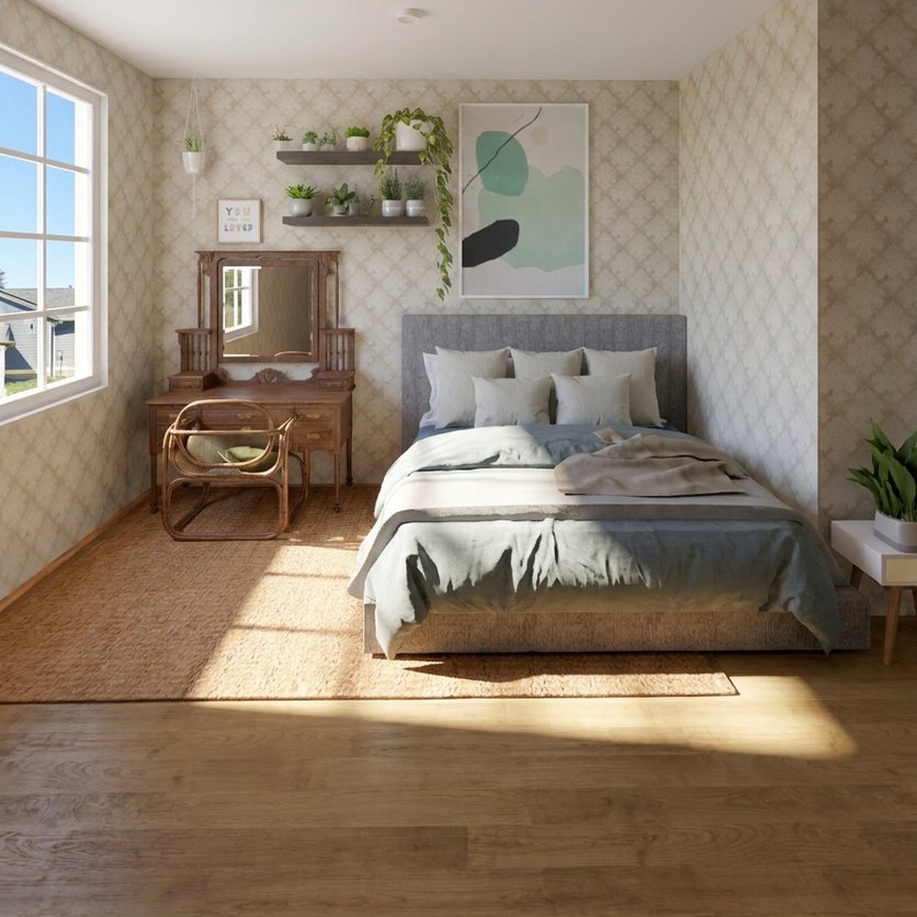 Boho bedroom