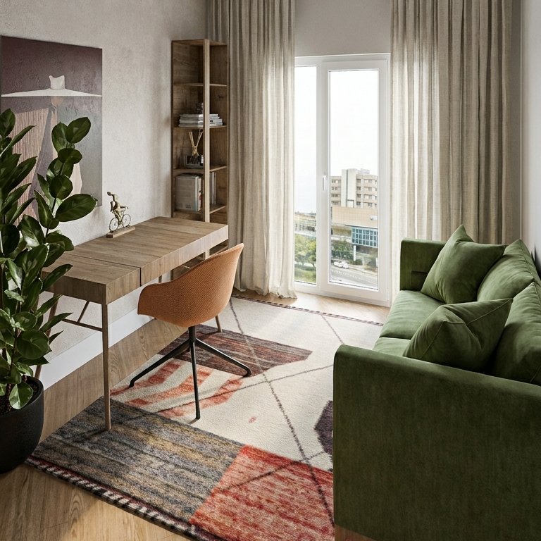 despacho estilo Mid-century