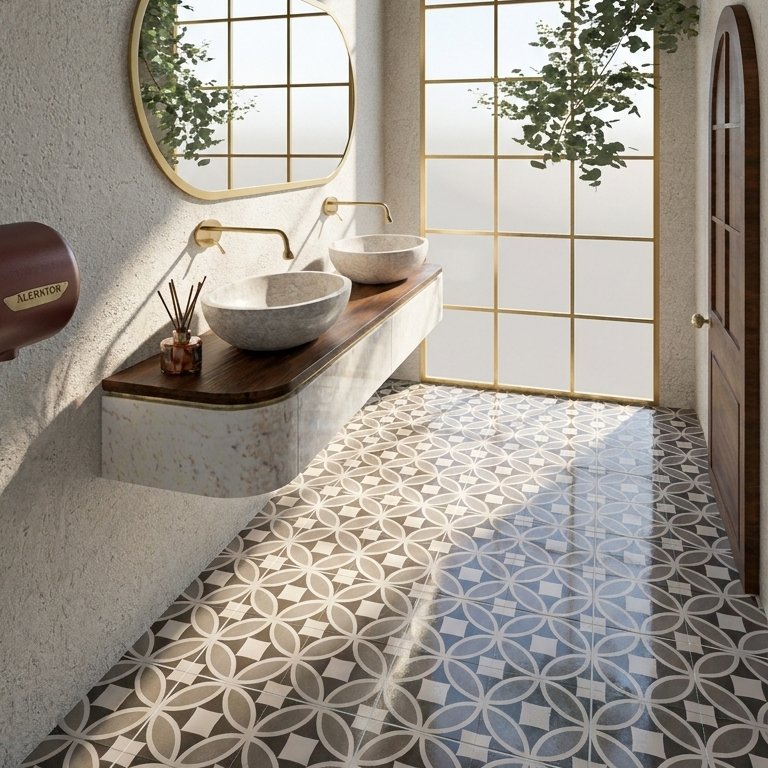Badezimmer im Stil Traditionell