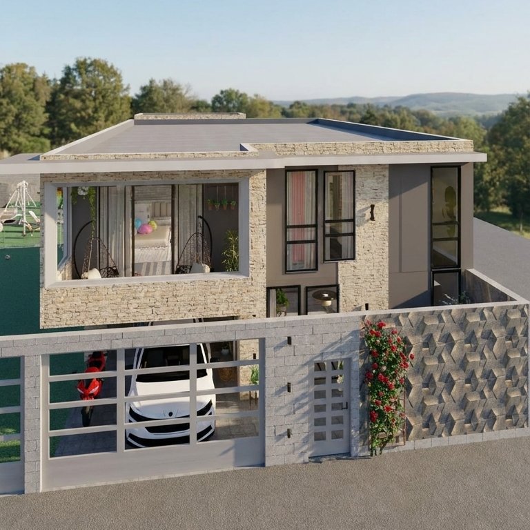 Traditional floor plan