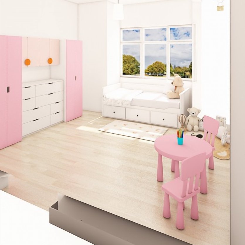 Traditional kids room