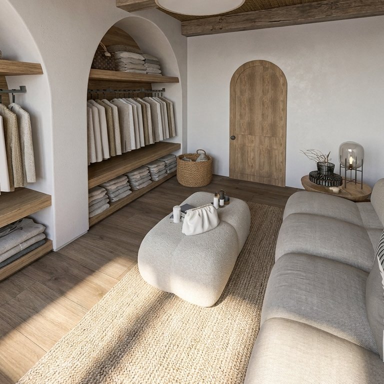 sala de estar Boho