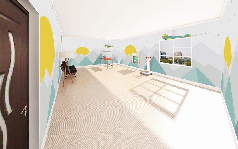 Traditional kids room