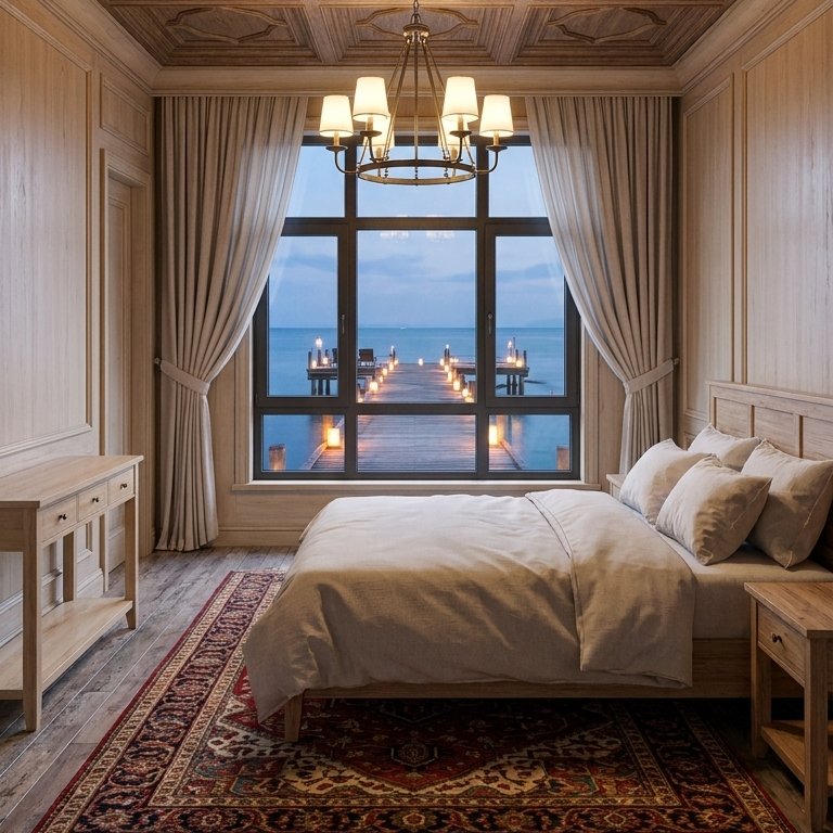 Traditional bedroom