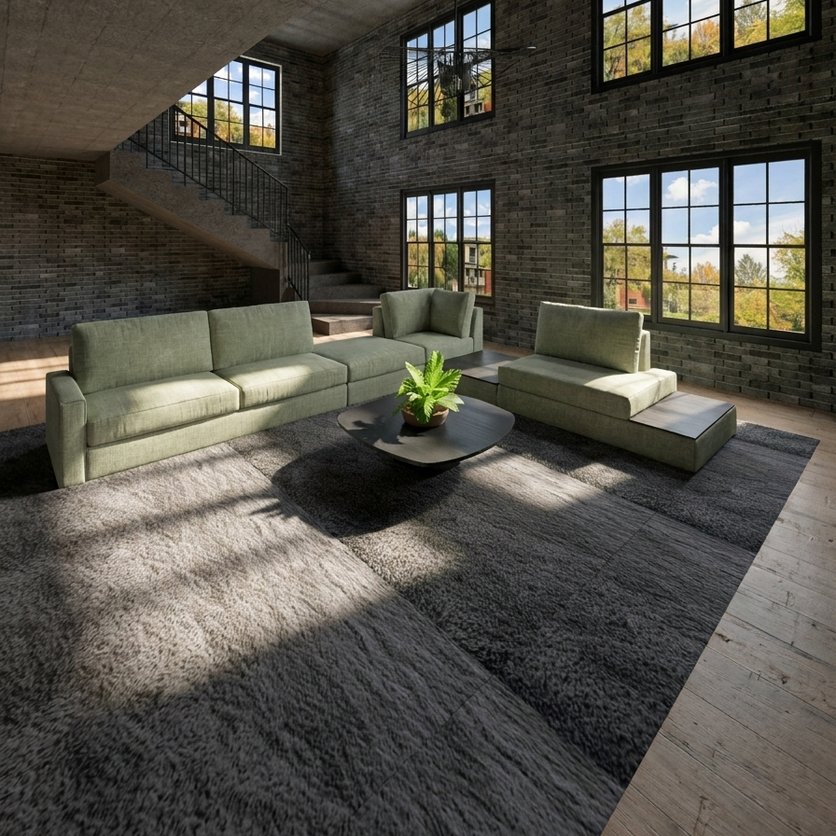Industrial living room