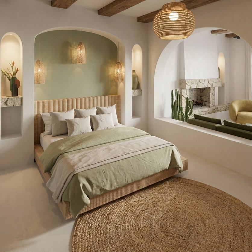 Traditional bedroom