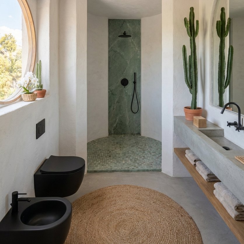 Badezimmer im Stil Mediterran