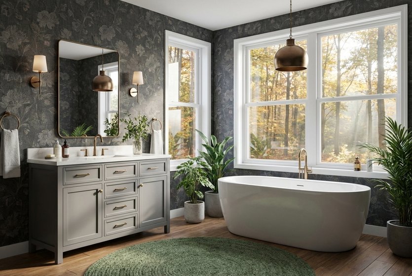 Badezimmer im Stil Zeitgenössisch