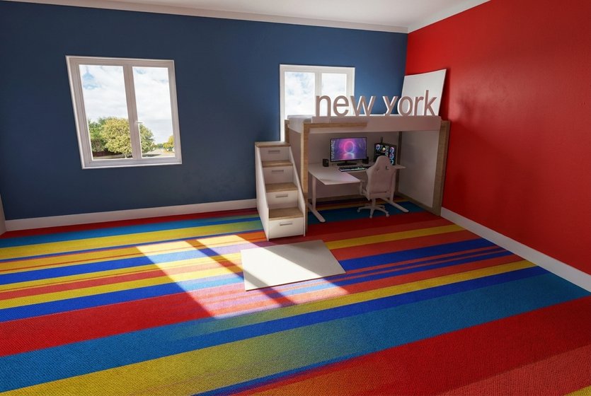 Traditional kids room