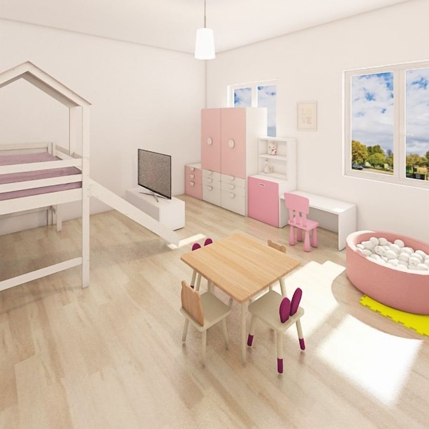 Traditional kids room