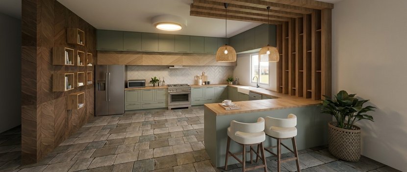 Boho kitchen