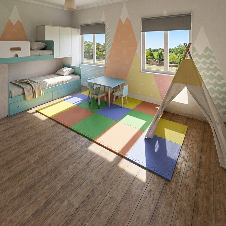 Kinderzimmer im Stil Boho