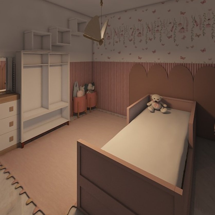Traditional kids room
