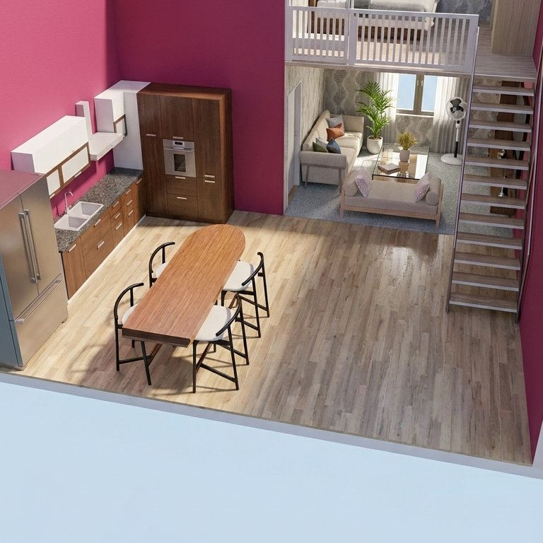 Traditional floor plan