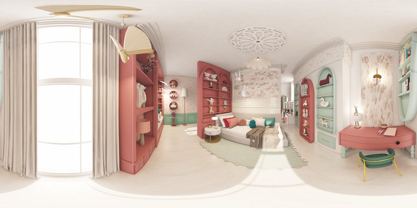 Kinderzimmer im Stil Boho