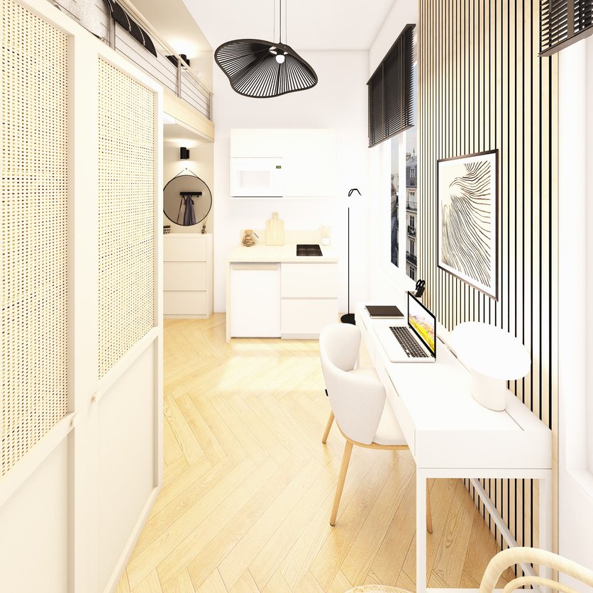 Scandinavian home office