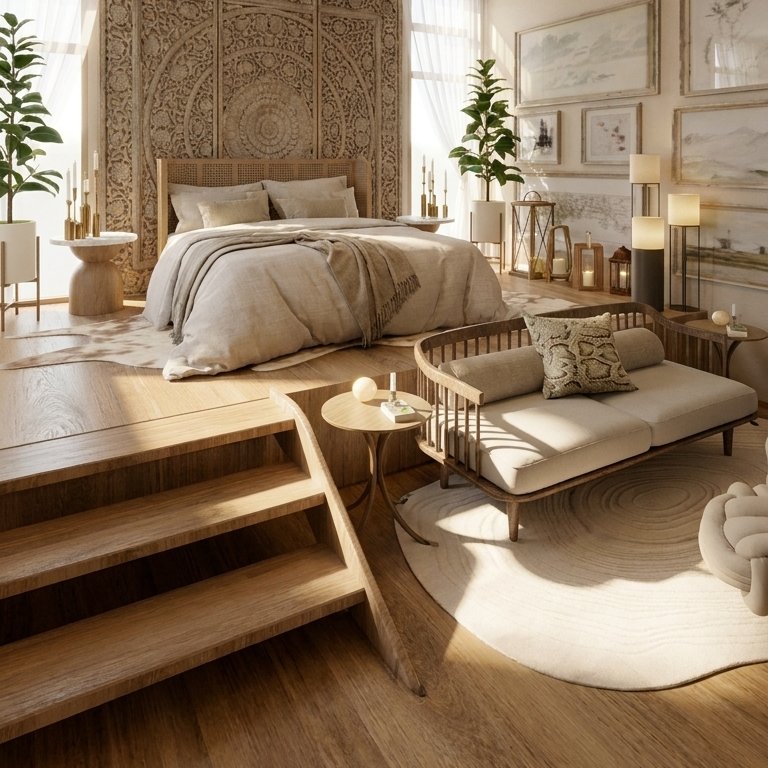 Boho bedroom