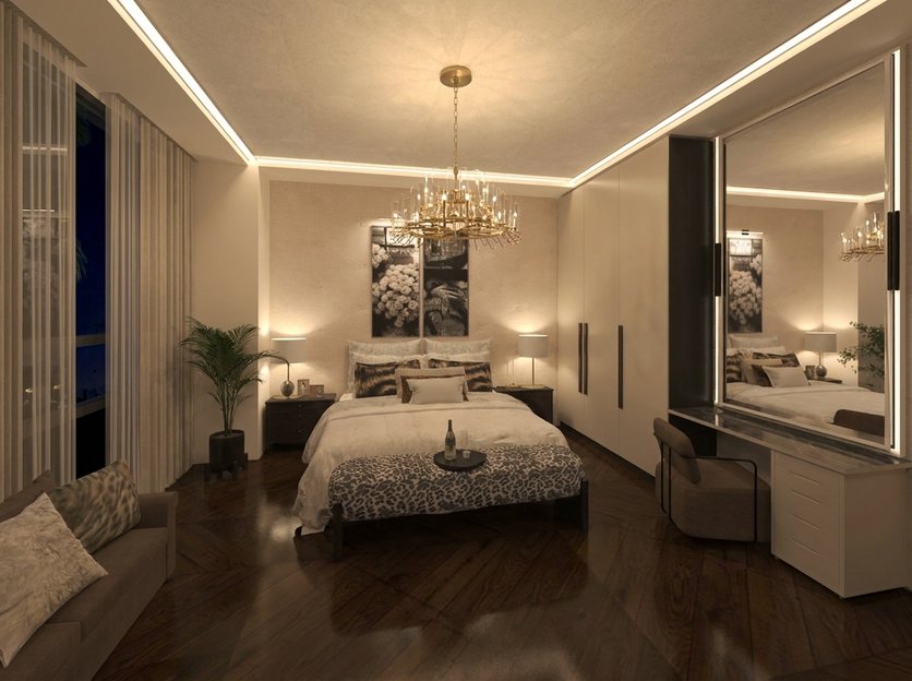 Traditional bedroom