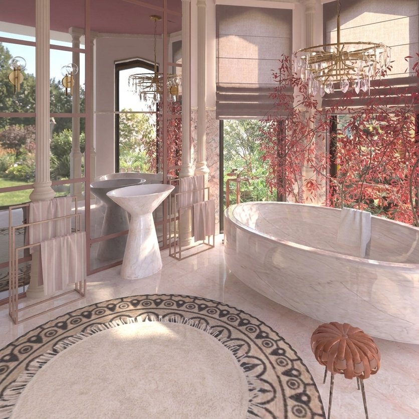 Traditional bathroom
