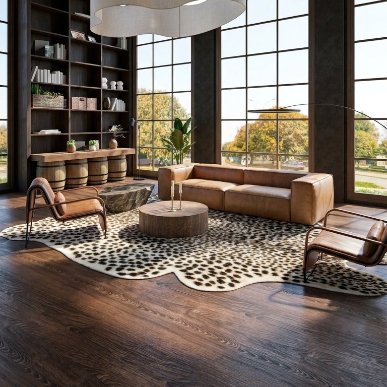 Industrial living room