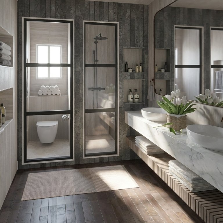 Traditional bathroom