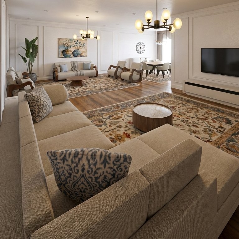 Traditional living room