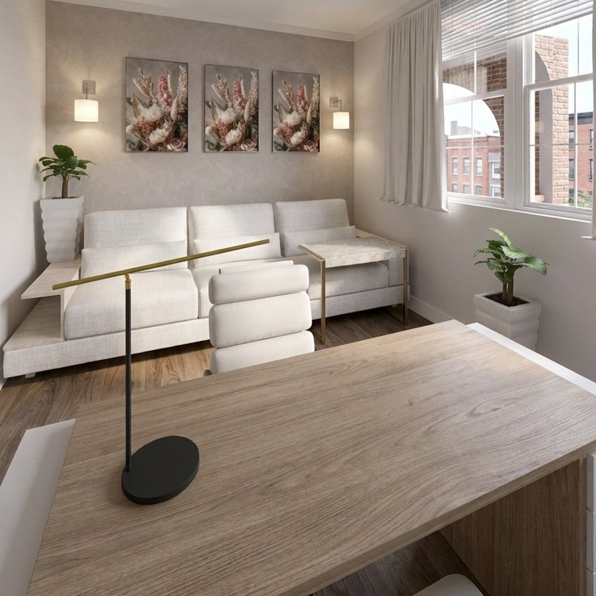 Scandinavian home office