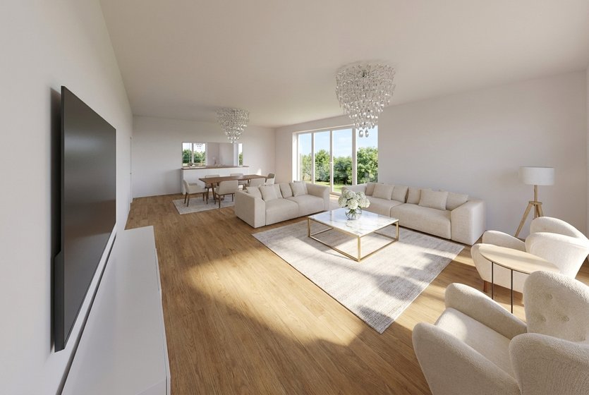 Traditional living room